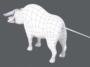 bull v01 3D Model