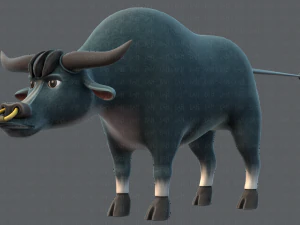 bull v01 3D Model