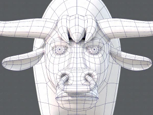 bull v01 3D Model