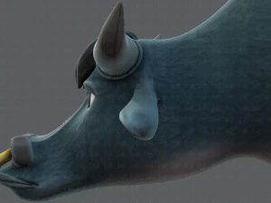 bull v01 3D Model