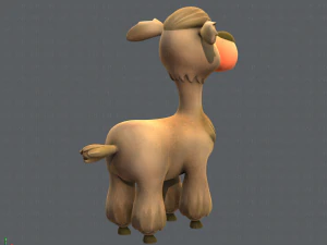 alpaca v01 3D Model