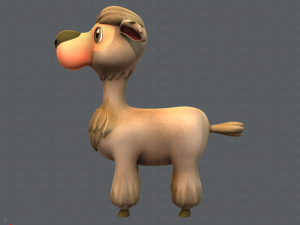 alpaca v01 3D Модель