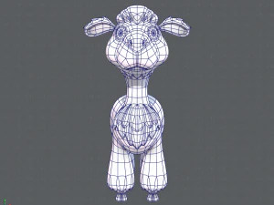 alpaca v01 3D Model