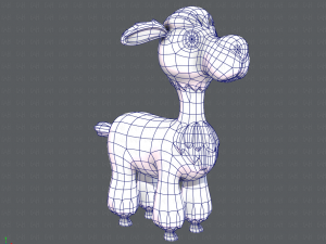 alpaca v01 3D Модель