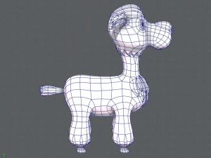 alpaca v01 3D Model