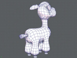 alpaca v01 3D Model