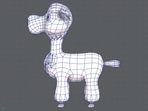 alpaca v01 3D Model