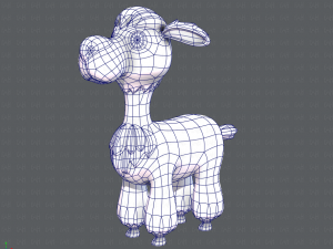 alpaca v01 3D Модель