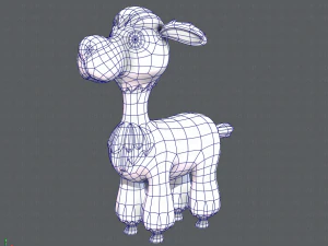 alpaca v01 3D Model