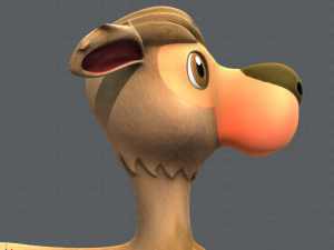 alpaca v01 3D Модель