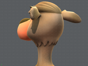 alpaca v01 3D Модель