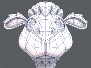 alpaca v01 3D Model