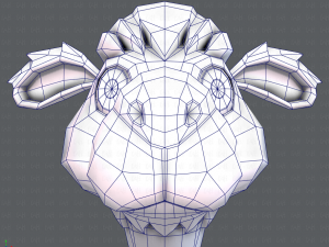 alpaca v01 3D Модель