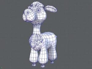 alpaca v01 3D Model