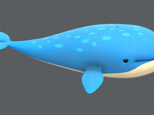 whale v01 3D Model