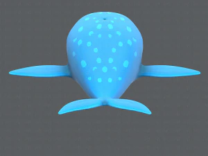 whale v01 3D Model