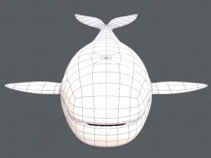 whale v01 3D Model