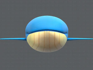 whale v01 3D Model
