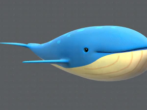 whale v01 3D Model
