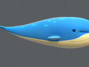 whale v01 3D Model