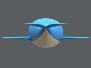 whale v01 3D Model