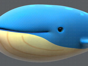 whale v01 3D Model