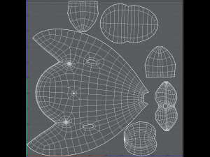 whale v01 3D Model