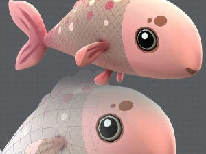 fish v01 Modelo 3D