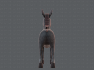 donkey v01 3D मॉडल
