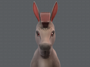 donkey v01 3D मॉडल