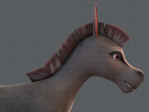 donkey v01 3D मॉडल
