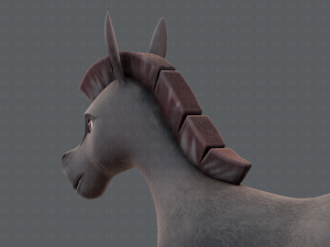 donkey v01 3D मॉडल