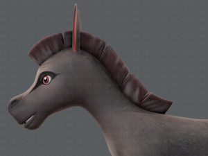 donkey v01 3D मॉडल