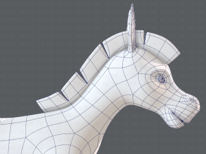 donkey v01 3D मॉडल