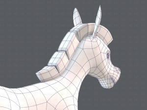 donkey v01 3D मॉडल