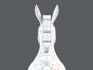 donkey v01 3D मॉडल