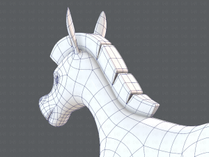 donkey v01 3D मॉडल