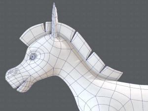 donkey v01 3D मॉडल