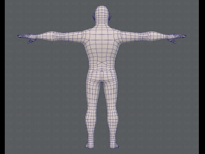 base mesh man character v12 Modèle 3D