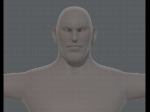 base mesh man character v12 Modèle 3D