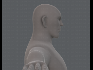 base mesh man character v12 Modèle 3D