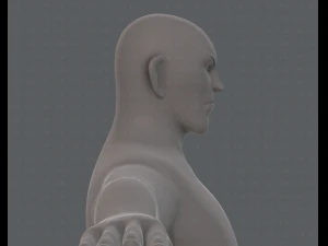 base mesh man character v12 3D Model