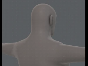 base mesh man character v12 3D Model