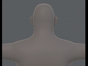 base mesh man character v12 3D Model