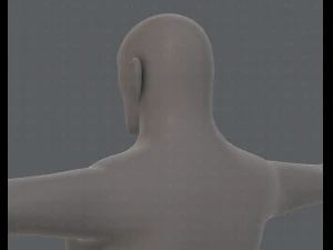 base mesh man character v12 3D Model