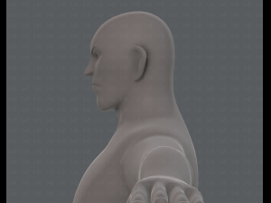base mesh man character v12 Modèle 3D