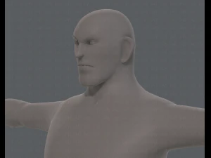 base mesh man character v12 3D Model