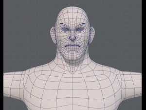 base mesh man character v12 Modèle 3D