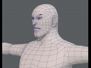 base mesh man character v12 Modèle 3D