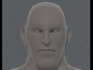 base mesh man character v12 3D Model